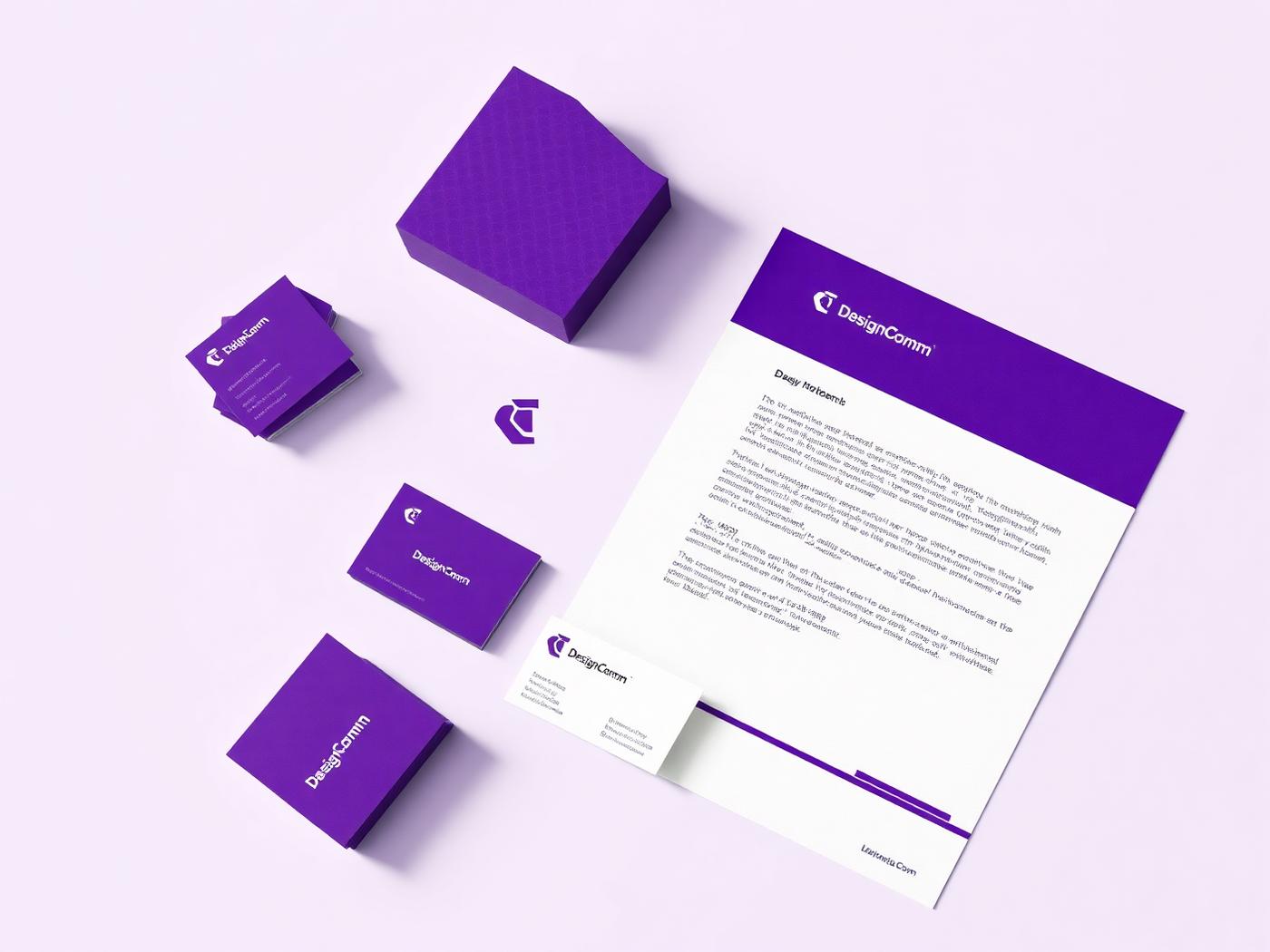 DESIGNCOMM® — Brand Identity & Merchandising Suite