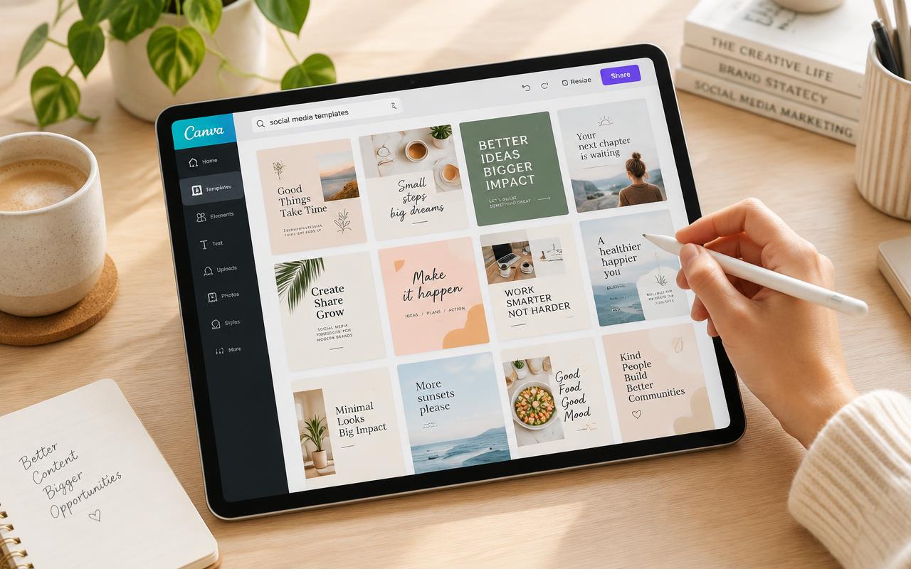 How to customise Canva templates without losing the design